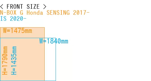 #N-BOX G Honda SENSING 2017- + IS 2020-